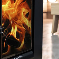 GreenFlame Series, 15.7kW, Wood Sauna Stove with Water Tank