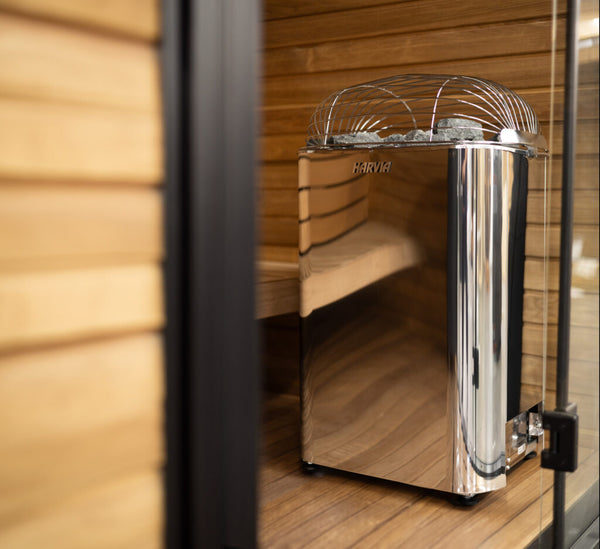 K12.5G Club Series 12.5kW Stainless Steel Sauna Heater at 240V 1PH