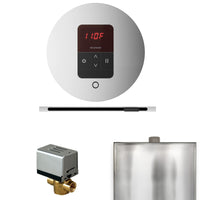 Basic Butler Steam Shower Control Package with Round iTempo Control and Linear Steamhead