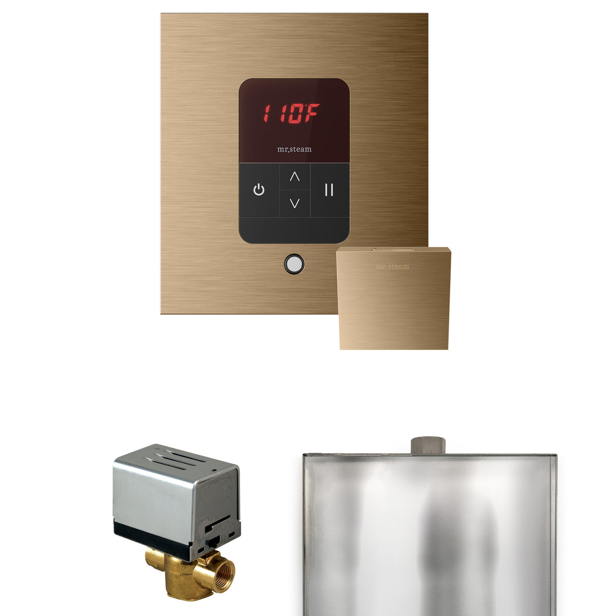 Basic Butler Steam Shower Control Package with iTempo Control and Steamhead