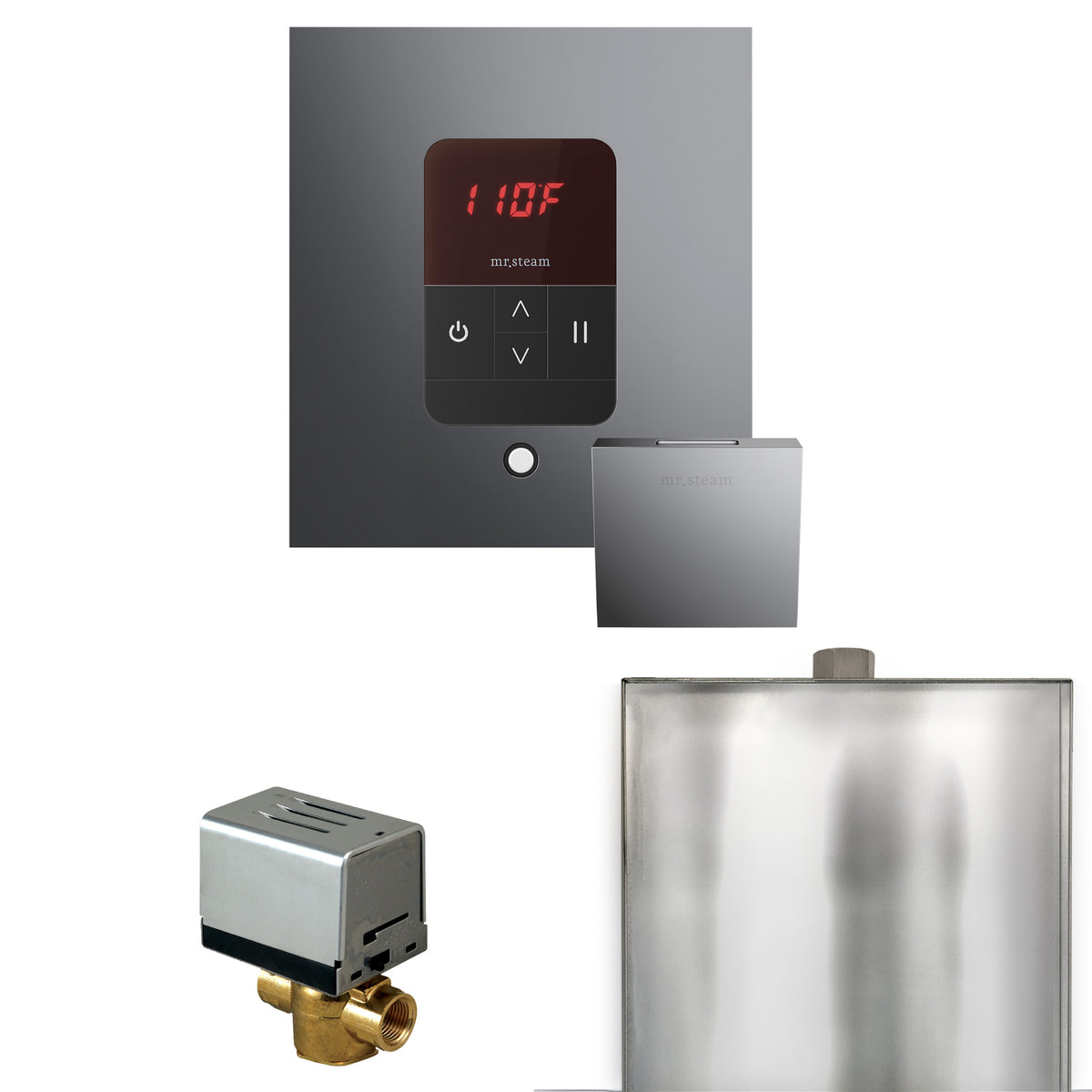 Basic Butler Steam Shower Control Package with iTempo Control and Steamhead