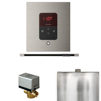 Basic Butler Steam Shower Control Package with Round iTempo Control and Linear Steamhead