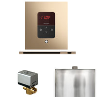 Basic Butler Steam Shower Control Package with Round iTempo Control and Linear Steamhead