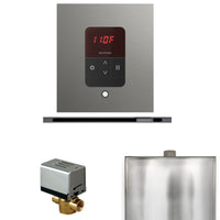 Basic Butler Steam Shower Control Package with Round iTempo Control and Linear Steamhead