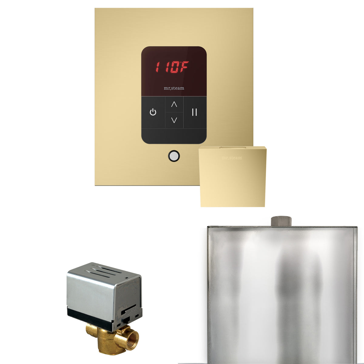 Basic Butler Steam Shower Control Package with iTempo Control and Steamhead