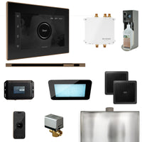 Bliss Steam Shower Control Package with iSteamX Control and Linear Steamhead