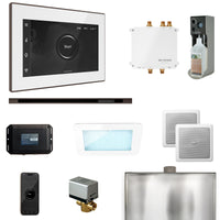 Bliss Steam Shower Control Package with iSteamX Control and Linear Steamhead