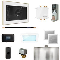 Bliss Steam Shower Control Package with iSteamX Control and Linear Steamhead