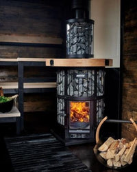 Legend Series 21kW Wood Sauna Stove w/Ext. Feed