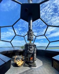 Legend Series 21kW Wood Sauna Stove w/Ext. Feed