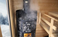 Legend Series 21kW Wood Sauna Stove w/Ext. Feed