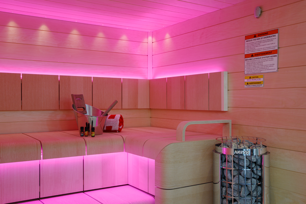 Cilindro Half Series 8kW Stainless Steel Sauna Heater at 240V 1PH with Built-In Time and Temperature Controls