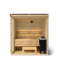 Kohler C1 Indoor Sauna Kit, Scandinavian Spruce