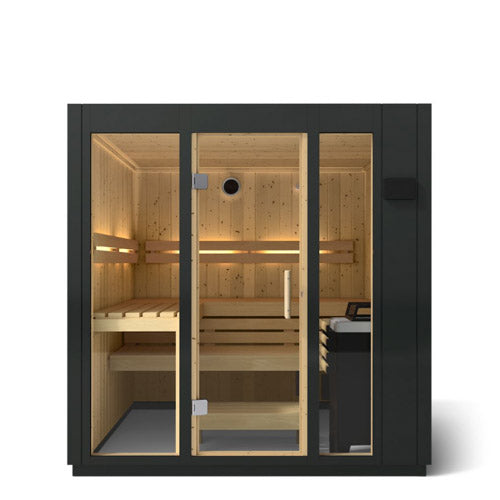 Kohler C1 Indoor Sauna Kit, Graphite Grey
