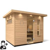 Kohler C2 Outdoor Sauna Kit, Douglas Fir