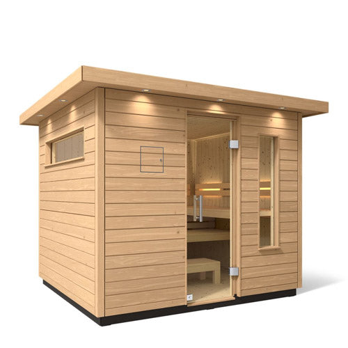 Kohler C2 Outdoor Sauna Kit, Douglas Fir