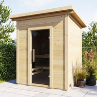 SaunaLife Model G2 Outdoor Home Sauna Kit