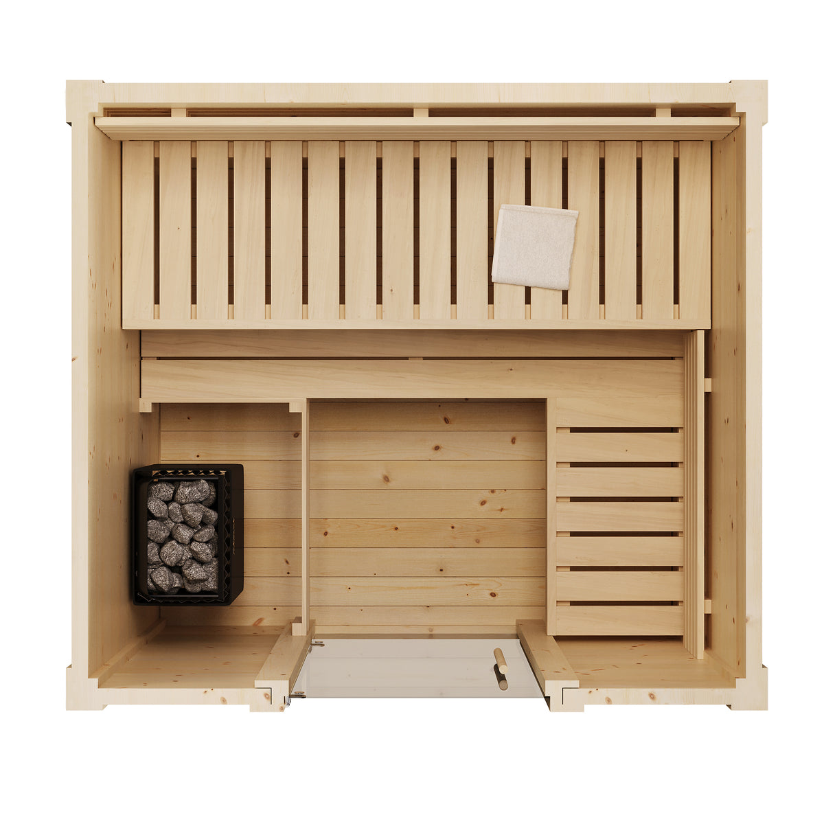 SaunaLife Model G2 Outdoor Home Sauna Kit