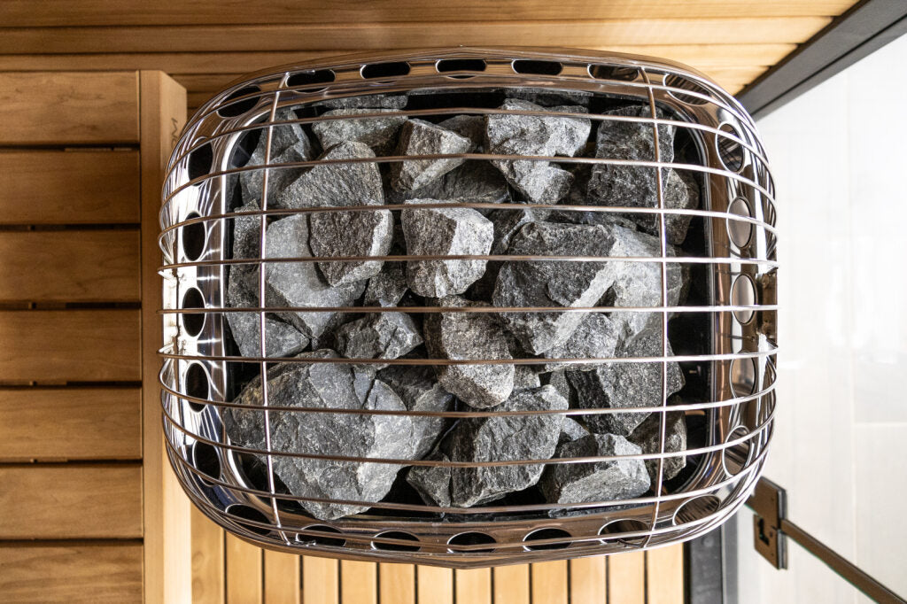 K12.5G Club Series 12.5kW Stainless Steel Sauna Heater at 240V 1PH